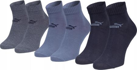 Puma skarpety quarter zakostki 6PAK r. 43/46 mix - zdjęcie 3