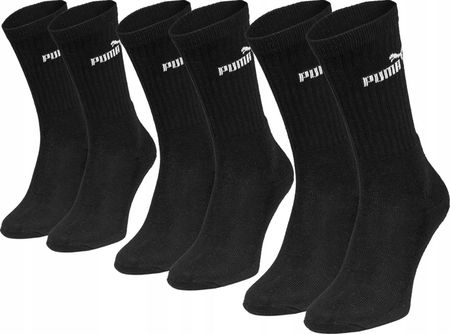 Puma Skarpety długie 3PAK r. 39/42 czarne - zdjęcie 2