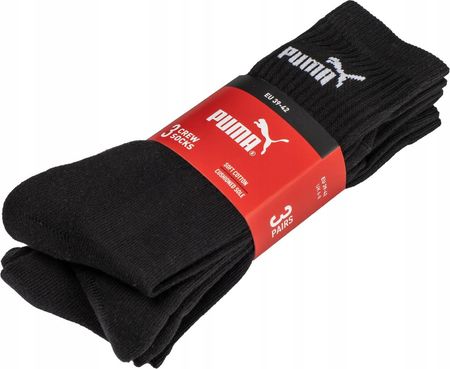 Puma Skarpety długie 3PAK r. 39/42 czarne - zdjęcie 3