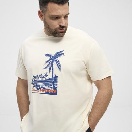 T-shirt NORTH LATITUDE biały - zdjęcie 2