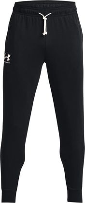 Spodnie męskie Under Armour Rival Terry Jogger czarne 1380843 001 - zdjęcie 3