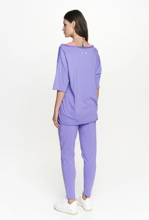 by Insomnia Koszulka oversize MEGAN FIOLETOWY 25 - zdjęcie 4
