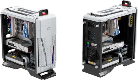 Pantasy Klocki Konstrukcyjne Pc Komputer Do Gier X Igame 1000El. - zdjęcie 6