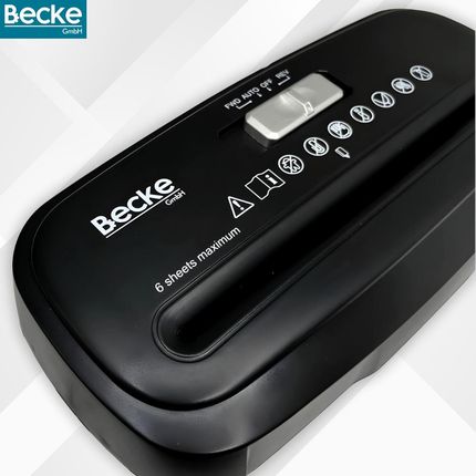 Becke Niszczarka Do Dokumentów Papieru Kart Biurowa - zdjęcie 2