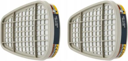 3M 6200 6300 Maska Półmaska Lakiernicza Z Filtrami Abe1 6057 - zdjęcie 3