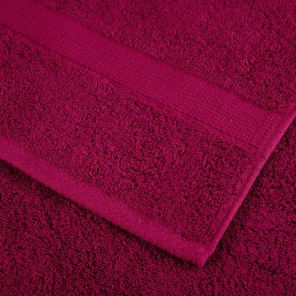Zakito Home Ręcznik Do Sauny Solund 100% Bawełna 80X200Cm Bordowy Oeko-Tex - zdjęcie 2