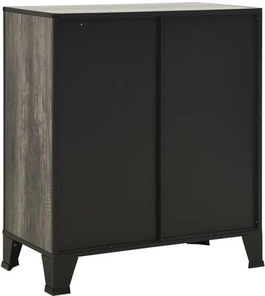 Zakito Szafka Metalowa Mdf 72X36X82 Szara (Z3095970) - zdjęcie 3