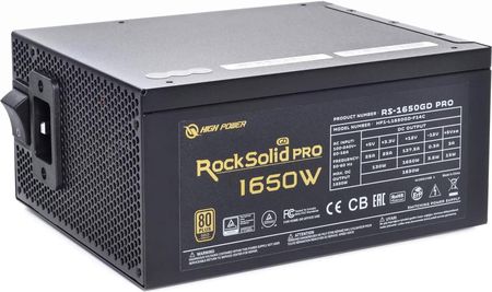 Zasilacz QUBE 1650W 80+ Gold (RS-1650GD PRO) - zdjęcie 2