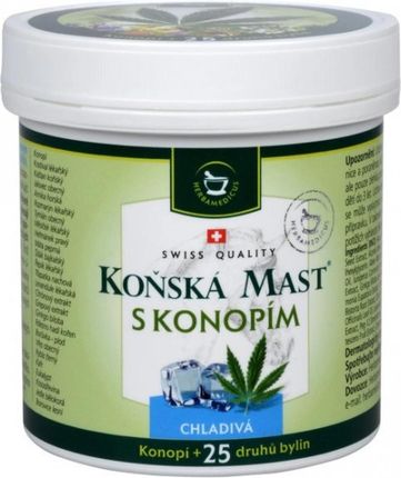 Swissmedicus Maść Końska Z Konopiami Chłodząca 250ml - zdjęcie 2