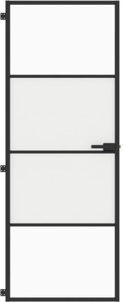 Dkd Home Decor Smukłe Czarne Drzwi Wewnętrzne 76x201,5cm - zdjęcie 2