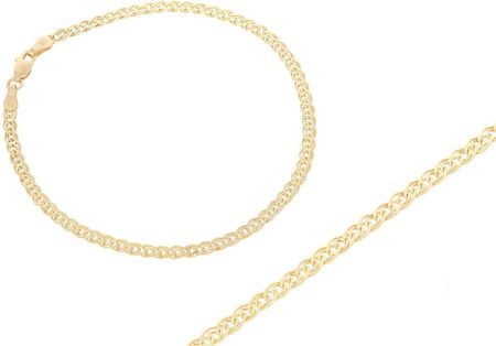 Intergold Złota bransoletka pusta Próby 585 BTE002III - zdjęcie 3