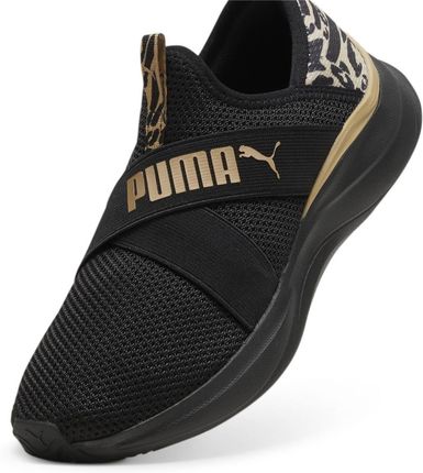 Buty sportowe damskie Puma SOFTRIDE HARMONY SLIP FELINEFINE czarne 37960701 - zdjęcie 3