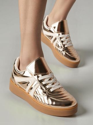 Damskie Sneakersy XERON – GOLD 36 - zdjęcie 3