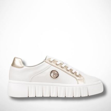 Niebieski buty sportowe sneakersy na platformie Vices 25-001-80 - zdjęcie 2