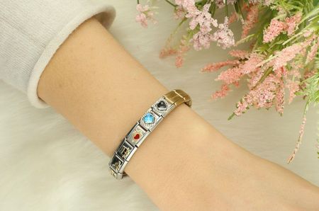 Charms Nomination Link 18K zawieszka złoto Gepard 030248 16 - zdjęcie 3