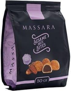Zdjęcie SEMAR MASSARA Ciastka z nadz. daktylowym i posypką sezamową 50g - Olkusz