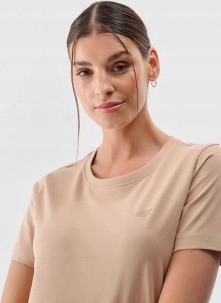 Koszulka Damska 4F T-shirt Bawełniany Sportowy Na Co Dzień MM2356 - zdjęcie 4