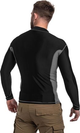 Highlander Koszulka Termoaktywna Forces Pro Comp Long Sleeve Black Grey - zdjęcie 2