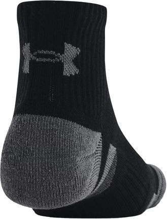 Under Armour Skarpety Performance Cotton Quarter Black Pitch Gray 3 Pary - zdjęcie 2