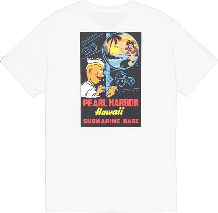 Alpha Industries Koszulka T-Shirt Pearl Harbor Back Print White - zdjęcie 2