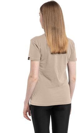 Alpha Industries Koszulka T-Shirt Damska New Basic Vintage Sand - zdjęcie 2