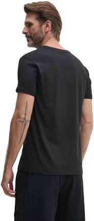 Alpha Industries Koszulka Camo Puff Print Black - zdjęcie 2