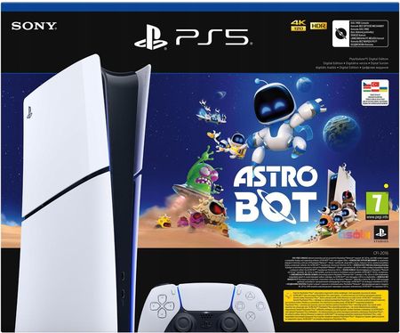 Sony PlayStation 5 Slim Digital + Astro Bot - zdjęcie 2