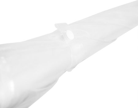 Parasol Parasolka Przeźroczysta Transparentna Ślub Biała Duża Długa Damska - zdjęcie 6