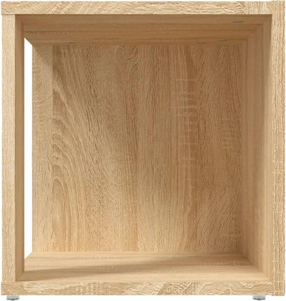 Zakito Home Stolik Narożny Rustykalny Dąb Sonoma 33X33X34,5cm (Zh809011) - zdjęcie 3