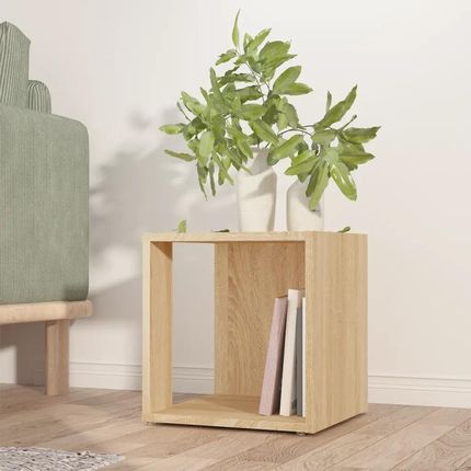 Zakito Home Stolik Narożny Rustykalny Dąb Sonoma 33X33X34,5cm (Zh809011) - zdjęcie 2