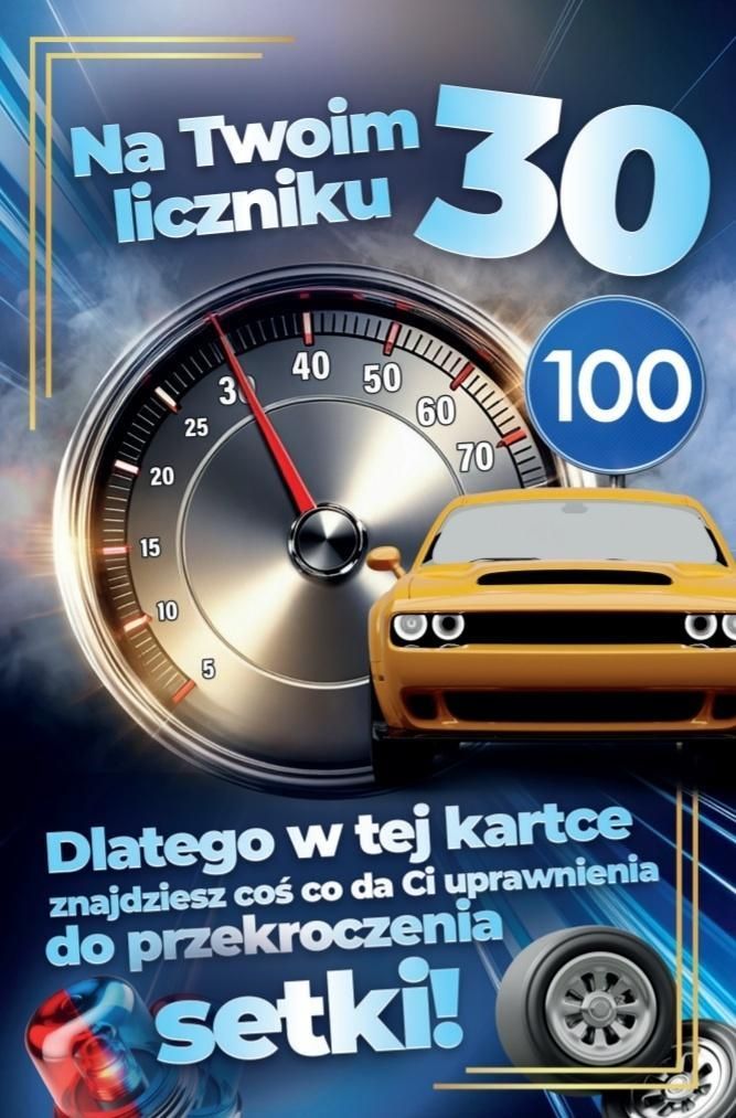 Zdjęcie Yeku Karnet Prawo Jazdy 30 Urodziny Męskie ATE682862 - Sulęcin