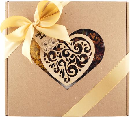 Unitea Land Zestaw Prezentowy Z Herbatą I Słodyczami Kosz Prezentowy Gift Box - zdjęcie 2