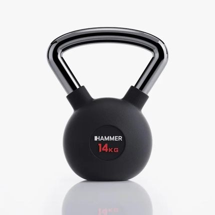 KETTLEBELL GUMOWANY PREMIUM 16 KG /HAMMER - zdjęcie 3