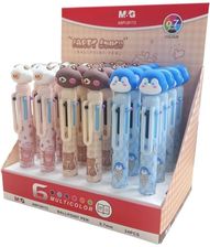 Zdjęcie Długopis Automatyczny Party Lunch 6 Kolorów 0.7 24Szt. W Displayu Mg - Skoczów