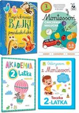 Zdjęcie Zestaw Prezentowy 2-Latka. Bajki + Naklejki Ćwiczenia Teczka Montessori Katarzyna Szcześniewska Magdalena Marta - Skalbmierz