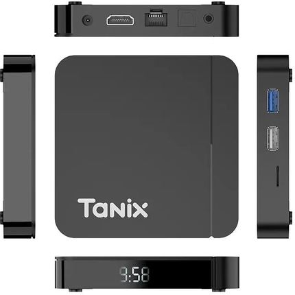 Tanix W2 Android TV Box Odtwarzacz sieciowy Amlogic S905W2 4GB/32GB - zdjęcie 2