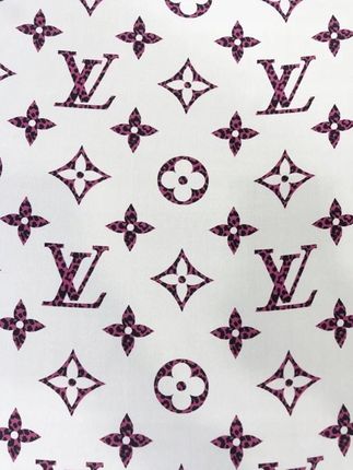 LOUIS VUITTON JEDWABNA GUMKA DO WŁOSÓW SCRUNCHIE 100% JEDWAB BIAŁA r. M - zdjęcie 3