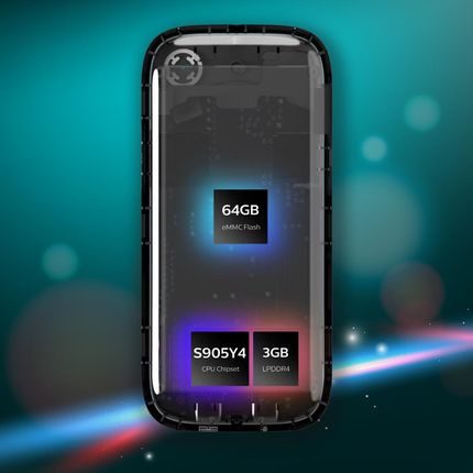 Tuner satelitarny Homatics Android SMART TV Google TV Pocket TV - zdjęcie 6