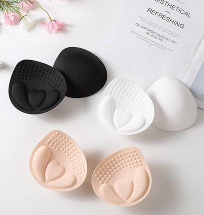 Wkładki Push Up Do Biustonosza Stanika Bikini Strój Kąpielowy Powiększające - zdjęcie 2