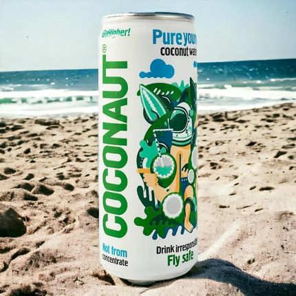 Coconaut Woda Kokosowa Z Młodego Kokosa Zgrzewka 24X320ml - zdjęcie 2
