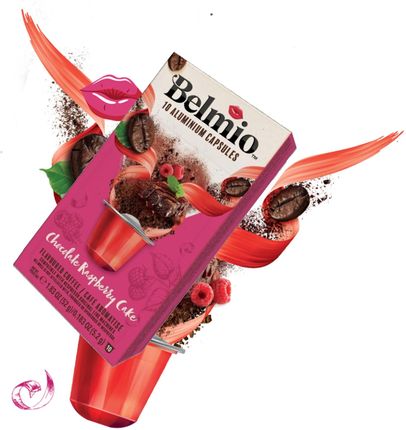 Belmio Kapsułki Do Nespresso Chocolate Raspberry Cake 10szt. - zdjęcie 2