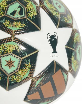 Piłka Nożna adidas Ucl 24/25 Knockout Stages Mini Zielono-Biala Jh1292 - zdjęcie 3
