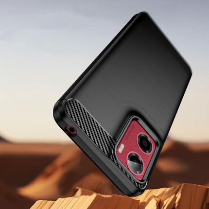 Izigsm Elastyczne Dopasowane Etui Case Obudowa Do Motorola Moto G05 E15 Carbon - zdjęcie 5