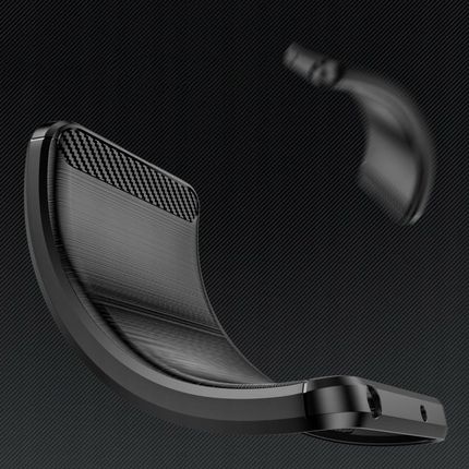 Izigsm Elastyczne Dopasowane Etui Case Obudowa Do Motorola Moto G05 E15 Carbon - zdjęcie 4