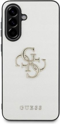 Guess Etui Grained Big 4G Logo Small Classic Do Samsung Galaxy A56 Beż - zdjęcie 2