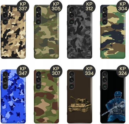Hello Case Etui Do Sony Xperia 1 Vi Moro Wojskowe Militarne Obudowa Pokrowiec - zdjęcie 6
