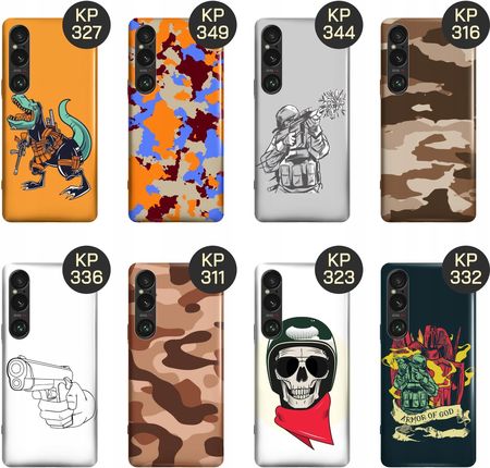 Hello Case Etui Do Sony Xperia 1 Vi Moro Wojskowe Militarne Obudowa Pokrowiec - zdjęcie 2