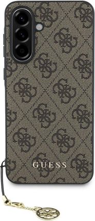 Guess Etui 4G Charms Collection Do Samsung Galaxy A56 Brązowy - zdjęcie 4