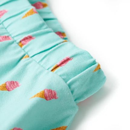 Spódniczka Dziecięca Lody 92 Jasnomiętowy 18-24m 94% Bawełny - zdjęcie 3