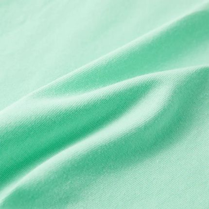 Koszulka dziecięca TĘCZA, 128, jasnozielona, 95% bawełna, 5% elastan - zdjęcie 3